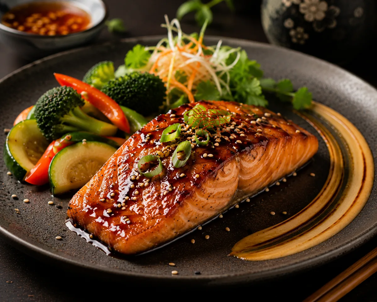 Đậu phụ sốt teriyaki